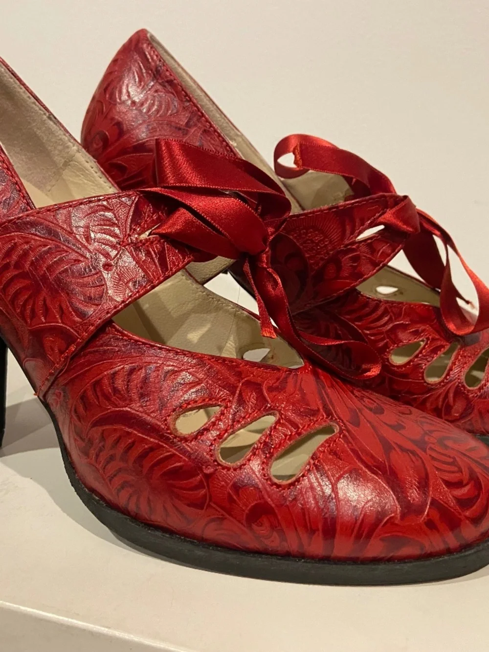 John Fluevog these red